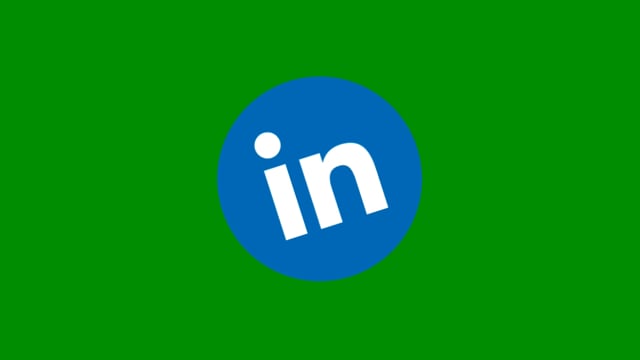 linkedin, social media, button