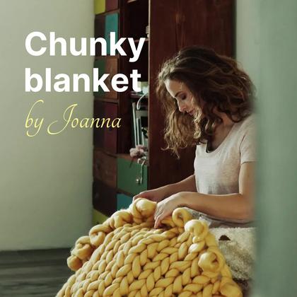 Chunky Blanket Product Demo