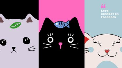 Anime Cats Background