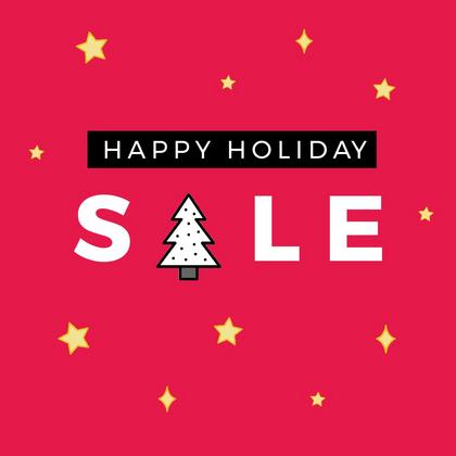 Happy Holiday Sale