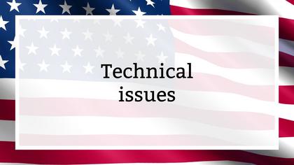 Tech Issues — US Flag Theme