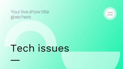 Tech Issues — Gradient Theme