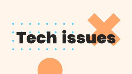 Tech Issues — Geometric Theme